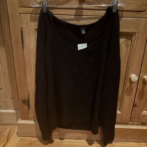 BLACK NORDSTROM SWEATER - SIZE XXL
